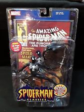 Black Suit Costume Spider-Man Classics Marvel Legends Series Toybiz Toy Biz 2000