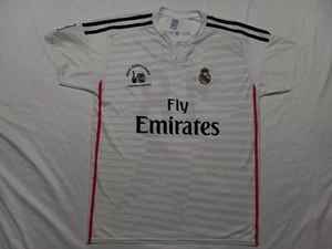 Remini Real Madrid FC Men's Futbol Soccer Home Jersey #18 Shirt Sz L *Read* - Picture 1 of 13