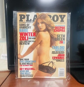 Playboy Magazine March 2011 Winter Zoli. A+Seller - Picture 1 of 2
