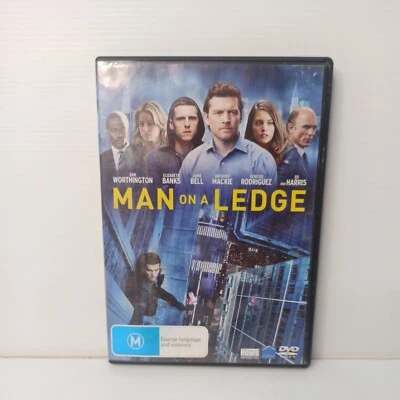 Man on a Ledge DVD Action Thriller Crime Cops Robbers Innocence Sam Worthington  - Image 1 of 4
