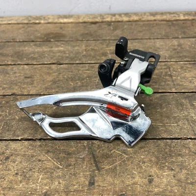 Shimano Deore XT Front Derailleur FD-M771 Dual Pull Top Direct Mount MTB 66 69 - Image 1 of 4
