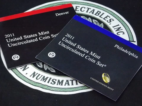 2011 "P & D" U.S. Uncirculated MINT SET (28 Coin) East Coast Coin & Collectables Cover