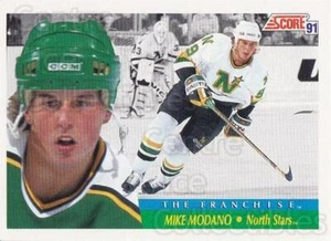 1991-92 Score USA #423 Mike Modano - Picture 1 of 1