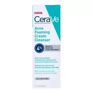 CeraVe Face Cream Acne Foaming Cleanser 4% 150ML/5FL.OZ FREE SHIPPING NEW - Picture 1 of 5