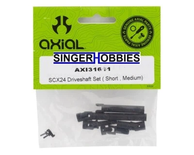 Axial AXI31611 SCX24 Driveshaft Set (3) (Short, Medium, Long) HH - Image 1 of 2