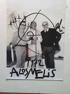 DALI*PHOTO*SIGNED*BIG*SIGNATURE*1972*INK*DÉDICACE*MELIS*ORIGINALE*RARE*COLLECTOR - Picture 1 of 12