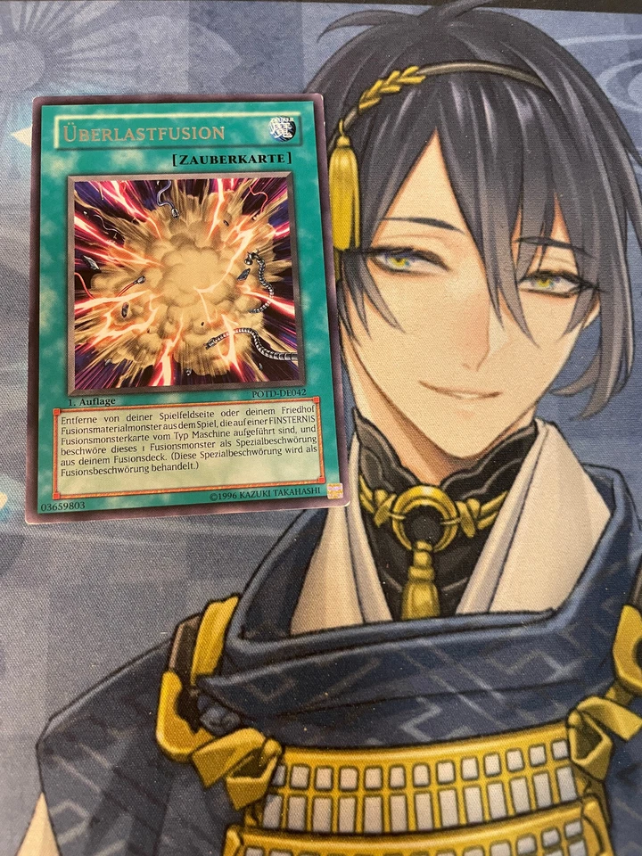 YUGIOH - OVERLOAD FUSION - RARE - POTD - 1ST ED - GERMAN - LP - Image 1 of 1