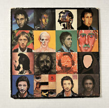 THE WHO Face Dances Vinyl Record LP w/ Poster Goldshower / Warner Bros HS 3516