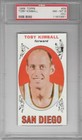 1969 Topps Basketball Toby Kimball #39 Graded PSA 8 (OC)