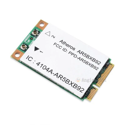Atheros AR5BXB92 AR9280 Mini Pci-Express Wireless WLAN Card 300Mbps 802.11N - Image 1 of 4
