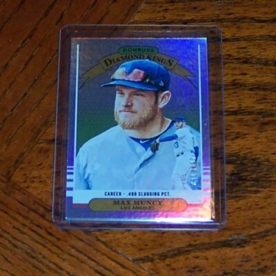 2019 DONRUSS MAX MUNCY #91/490 *DIAMOND KINGS* - Image 1 of 3