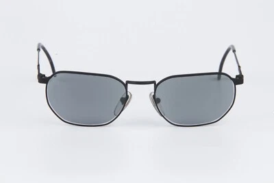 Очки солнцезащитные индивидуальные черные ретро Vuarnet 048 винтажные очки серые - Изображение 1 из 4