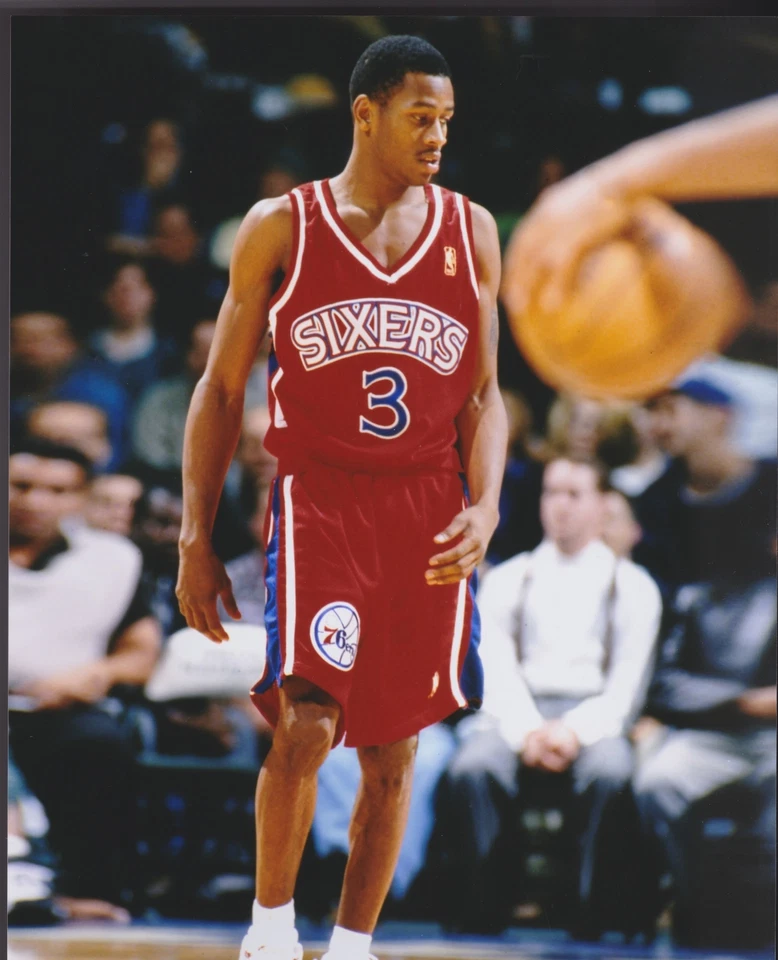 ALLEN IVERSON DENVER NUGGETS PISTONES DETROIT PHILADELPHIA 76ERS 8 X 10 FOTO 1 Foto 1 de 1