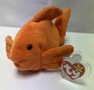 Ty Beanie Baby Goldie the Goldfish #4023 Tag Errors - Picture 1 of 15