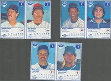 3-1987 kraft home plate heroes panels Mattingly, Schmidt, Sandberg