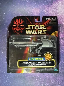 Star Wars Episodio I 1999 Hasbro Juego de accesorios cañón flash electrónico - Imagen 1 de 2