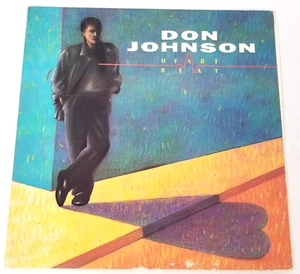 Vintage Vinyl Record LP Don Johnson Heart Beat Original Sleeve 1986 Near Mint - Picture 1 of 13