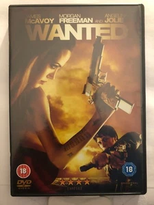 WANTED - JAMES MCAVOY, ANGELINA JOLIE (R2,5-PAL-LIKE NEW) - DVD #1154 - Bild 1 von 2