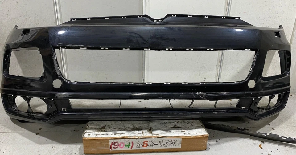 Cubierta del parachoques delantero VW Volkswagen Touareg 2011-2014 7P6807221 OEM Foto 1 de 4