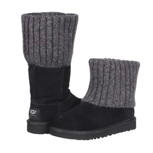UGG Australia Mädchen Shea Kinder Größe 11 klassische schwarze Stiefel - Bild 1 von 1