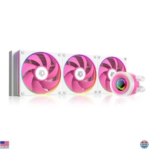 360mm Liquid CPU Cooler, AIO with ARGB Mirror, 3x120mm Fans, Intel & AMD - Afbeelding 1 van 6