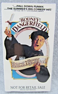 Back to School 1986 VHS Sealed HBO Watermark Special Gift Edition ~ Dangerfield - Picture 1 of 7