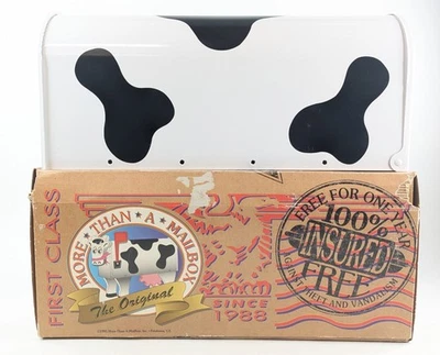 Cow Mailbox Holstein Farmhouse Décor #1006 – More Than A Mailbox – NEW in Box - Image 1 of 4