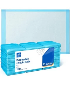 Medline Einweg Spannfutter Pads, 23 x 36 Zoll Packung mit 150 ultraleicht - Bild 1 von 1