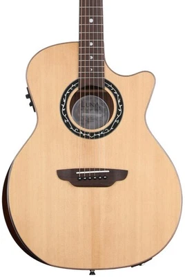 Luna Vineyard Bevel Grand Auditorium Acoustic-electric Guitar - Natural - Image 1 of 4