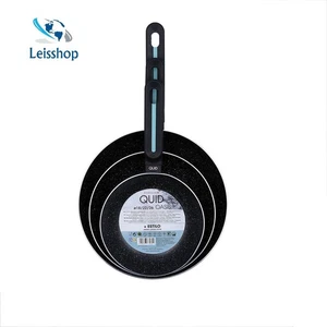 Pfannen-Set Quid Oasis Schwarz Metall 3 Stücke Ø 18 cm Ø 22 cm Ø 26 cm - Bild 1 von 3