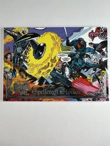 2023 Fleer Ultra Midnight Sons Card #OE1 Spellcraft Stories Silver Ghost Rider - Picture 1 of 2