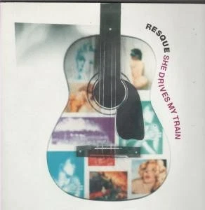 Resque She Drives My Train 12" vinyl France Musidisc 1991 b/w i can't believe - Image 1 of 1