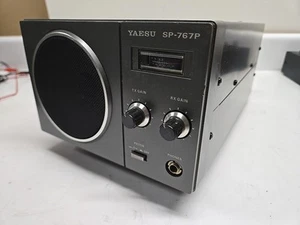 YAESU SP-767P EXTERNAL SPEAKER W/ PHONE PATCH***TESTED AND WORKING*** - Picture 1 of 7