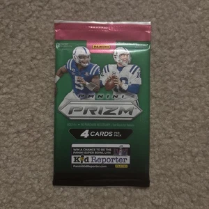 2023 Panini Prizm NFL Football Retail Factory Sealed 4 Card Booster Pack - Bild 1 von 2