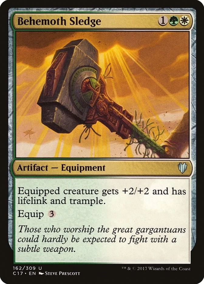 Behemoth Sledge 162 LP Normal Commander 2017 MTG EN - Image 1 of 1