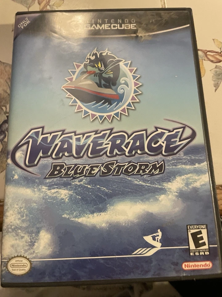 Wave Race: Blue Storm (Nintendo GameCube, 2001) CIB Completo con Manual Probado Foto 1 de 4
