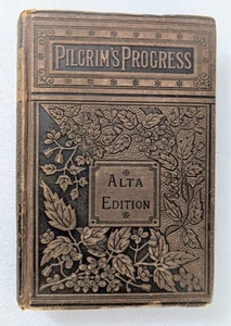 The Pilgrims Progress John Bunyan Vintage Hardcover Porter Coates Alta Edition - Bild 1 von 10