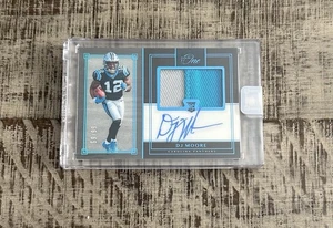 2018 Panini One-DJ Moore RPA Rookie Patch Auto #59/99 Premium On Card Autograph - Picture 1 of 2