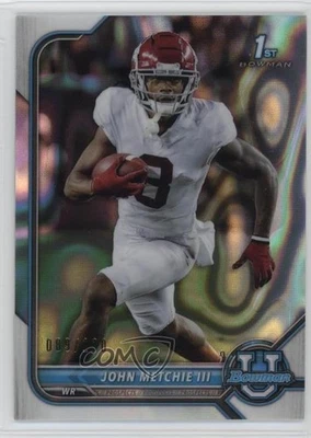 2021-22 Bowman U Chrome Prospects Lava Refractor /100 John Metchie III #47 - Image 1 of 2