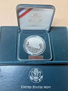 1994 Proof Commemorative Silver Dollar Women in Military Service - Picture 1 of 7