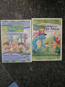 Dragon Tales Dvd Lot Lets Share Lets Play Whenever I'm Afraid 2000s Sesame Vtg - Picture 1 of 8