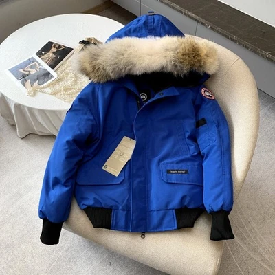 Canada Goose Chilliwack Bomber Jacket 01 Blue Free transportation - Image 1 of 4