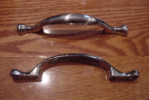 ARCHED SATIN NICKEL HANDLE PULL - Picture 1 of 1