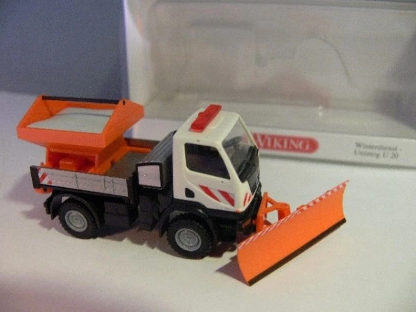 1/87 Wiking Unimog U 20 Winterdienst 0646 06 - Bild 1 von 1