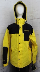Giacca da snowboard Volcom Longo Gore-tex con guscio, Uomo Grande, Giallo Brillante Nuova - Foto 1 di 6