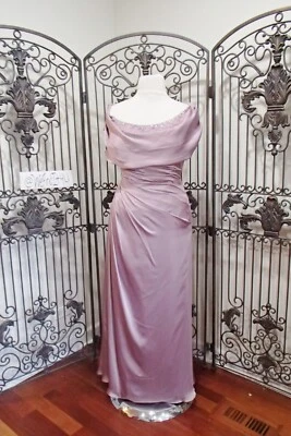 VESTIDO FORMAL MADRE DE NOVIA V198 JADE COUTURE K158009 TALLA 16 $445 Foto 1 de 4