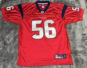 Reebok On Field Brian Cushing Houston Texans #56 NFL Jersey Size L 50