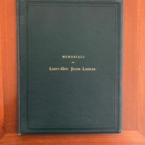 Edwin R. Purple. Genealogical Notes Relating to Lieut.-Gov. Jacob Leisler [1877] - Imagen 1 de 3