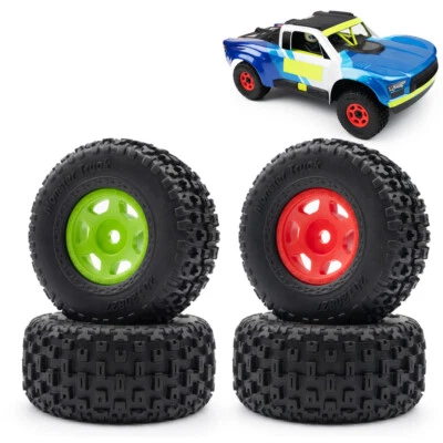 AXSPEED 4Stk RC-Räder und Reifen für RC 1:14 ARRMA Mojave GROM 380 RC Crawler - Bild 1 von 4