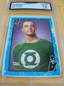 CARTA DE JUEGO SHELDON COOPER THE BIG BANG THEORY AS DE CLUBES GRADO 10 - Imagen 1 de 1